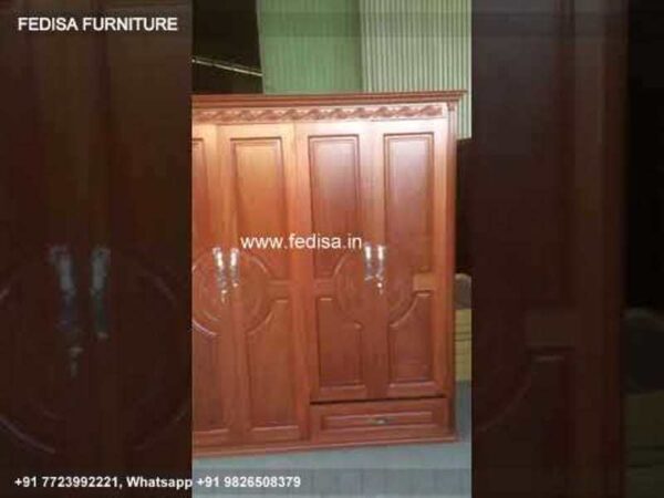 Wooden Wardrobe Design wooden Almirah Design Model No - 0001