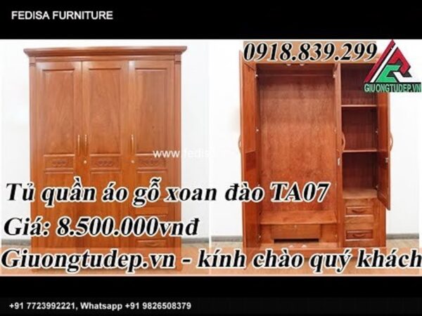 Wooden Wardrobe Design wooden Almirah Design Model No - 0002