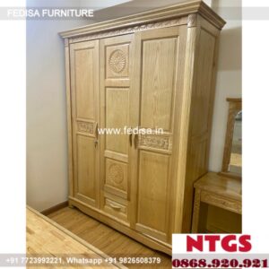 Wooden Wardrobe Design wooden Almirah Design Model No - 0008