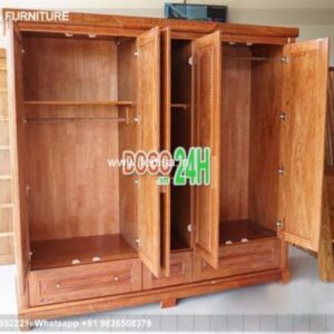 Wooden Wardrobe Design wooden Almirah Design Model No - 0014