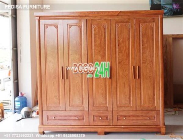 Wooden Wardrobe Design wooden Almirah Design Model No - 0023