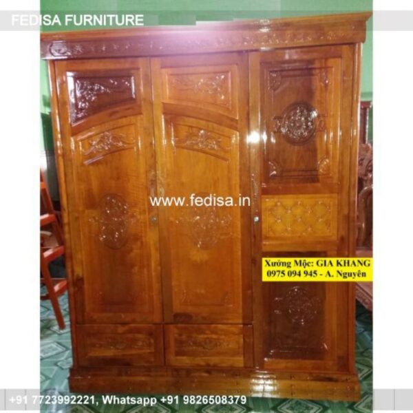 Wooden Wardrobe Design wooden Almirah Design Model No - 0039