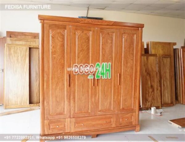 Wooden Wardrobe Design wooden Almirah Design Model No - 0047