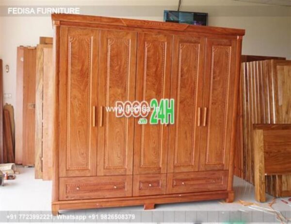 Wooden Wardrobe Design wooden Almirah Design Model No - 0048