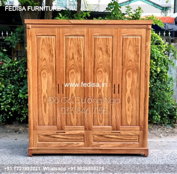 Wooden Wardrobe Design wooden Almirah Design Model No - 0050