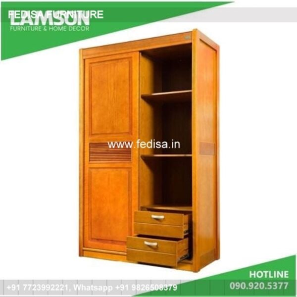 Wooden Wardrobe Design wooden Almirah Design Model No - 0082