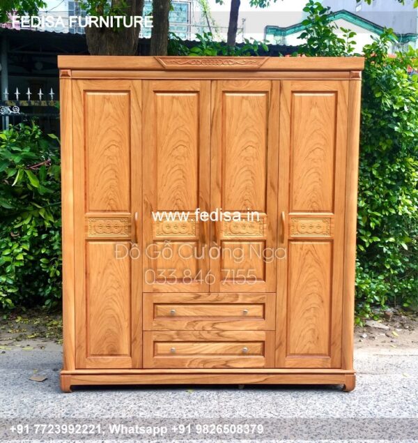 Wooden Wardrobe Design wooden Almirah Design Model No - 0107