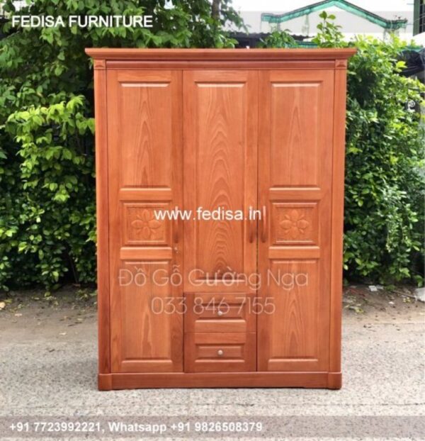 Wooden Wardrobe Design wooden Almirah Design Model No - 0119