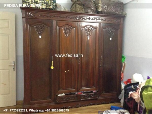 Wooden Wardrobe Design wooden Almirah Design Model No - 0123