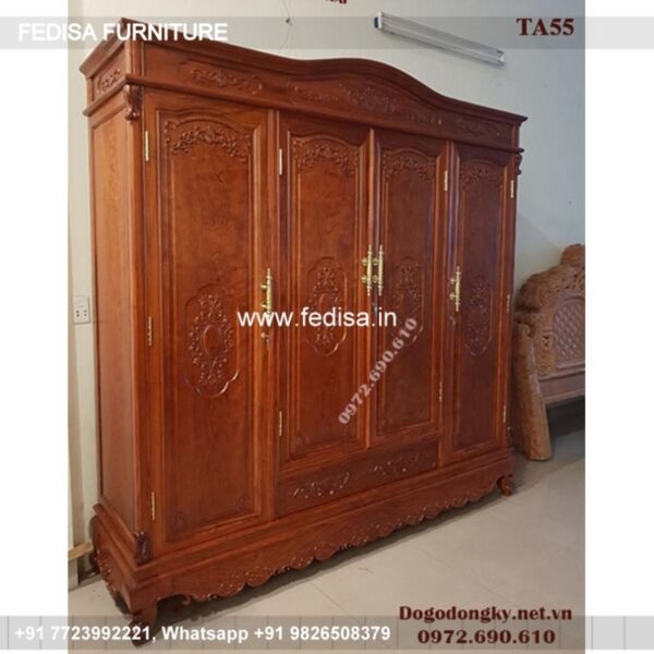 Wooden Wardrobe Design wooden Almirah Design Model No - 0128