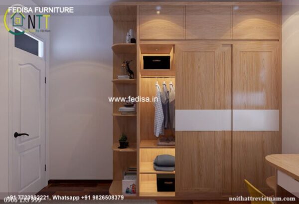 Wooden Wardrobe Design wooden Almirah Design Model No - 0135