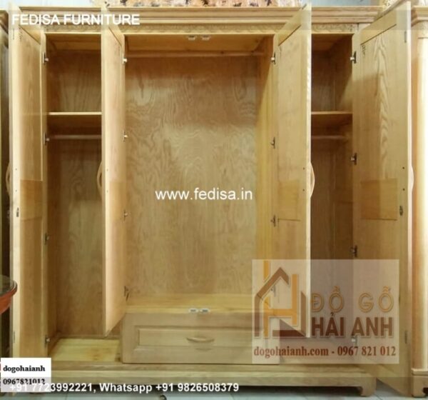 Wooden Wardrobe Design wooden Almirah Design Model No - 0159