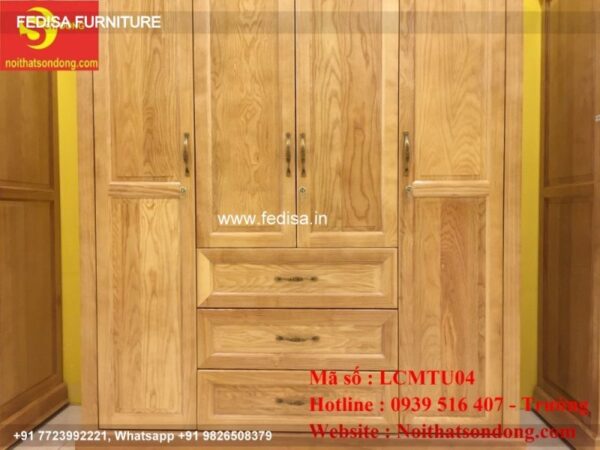 Wooden Wardrobe Design wooden Almirah Design Model No - 0173