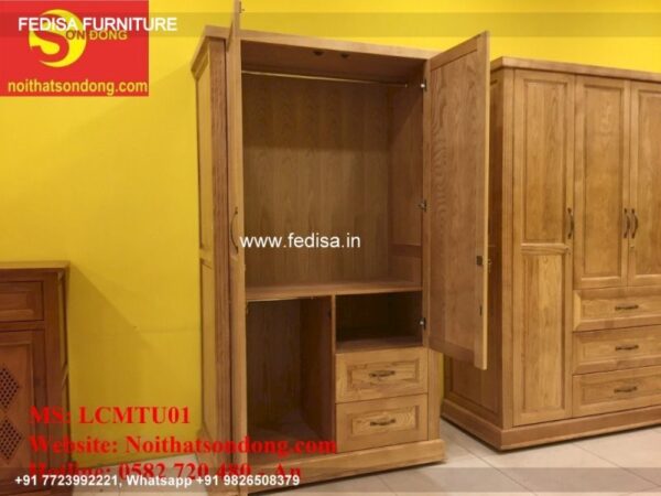 Wooden Wardrobe Design wooden Almirah Design Model No - 0185
