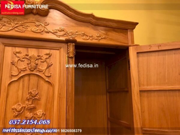 Wooden Wardrobe Design wooden Almirah Design Model No - 0189