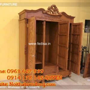 Wooden Wardrobe Design wooden Almirah Design Model No - 0194