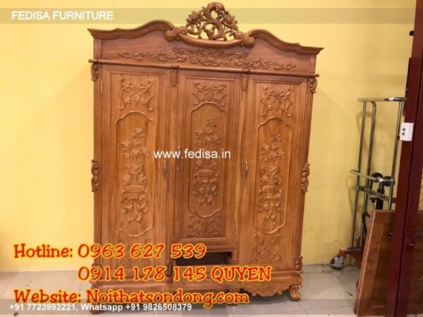 Wooden Wardrobe Design wooden Almirah Design Model No - 0195