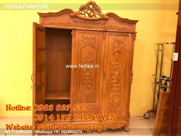 Wooden Wardrobe Design wooden Almirah Design Model No - 0197