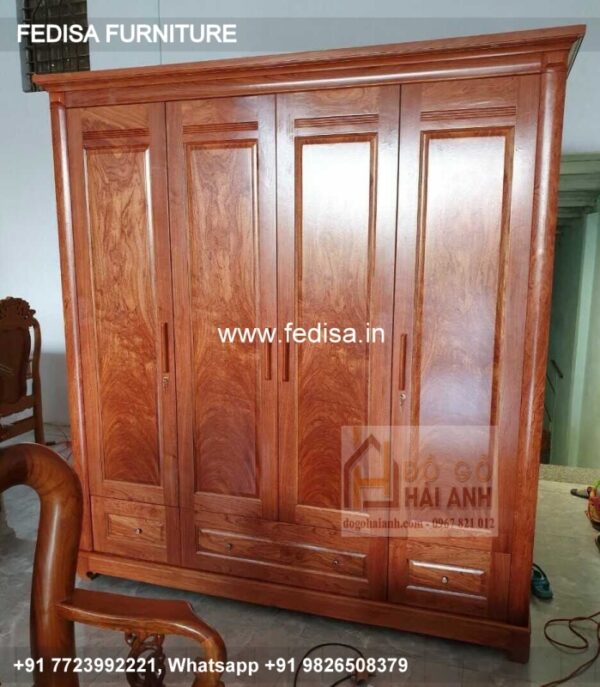 Wooden Wardrobe Design wooden Almirah Design Model No - 0244