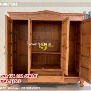 Wooden Wardrobe Design wooden Almirah Design Model No - 0255
