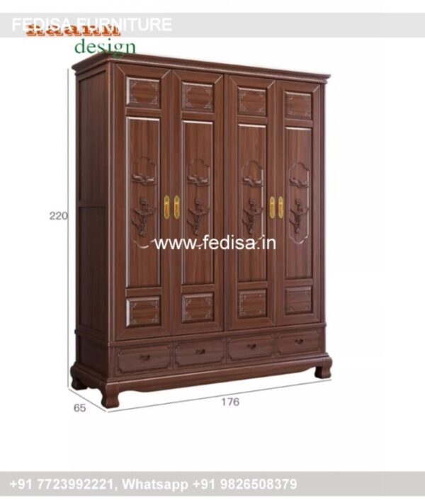 Wooden Wardrobe Design wooden Almirah Design Model No - 0280