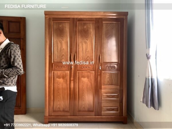 Wooden Wardrobe Design wooden Almirah Design Model No - 0284