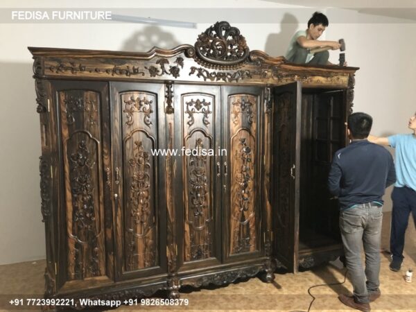 Wooden Wardrobe Design wooden Almirah Design Model No - 0296
