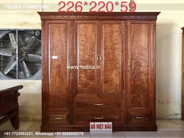 Wooden Wardrobe Design wooden Almirah Design Model No - 0298