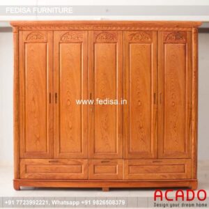 Wooden Wardrobe Design wooden Almirah Design Model No - 0334