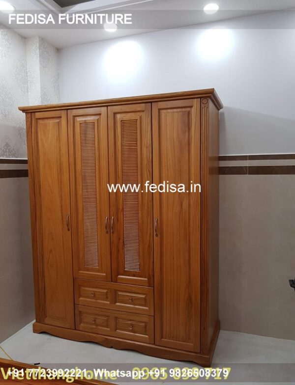 Wooden Wardrobe Design wooden Almirah Design Model No - 0355