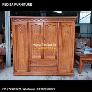 Wooden Wardrobe Design wooden Almirah Design Model No - 0379