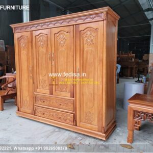 Wooden Wardrobe Design wooden Almirah Design Model No - 0380