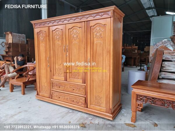 Wooden Wardrobe Design wooden Almirah Design Model No - 0380