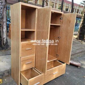 Wooden Wardrobe Design wooden Almirah Design Model No - 0384