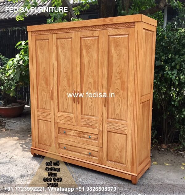 Wooden Wardrobe Design wooden Almirah Design Model No - 0403