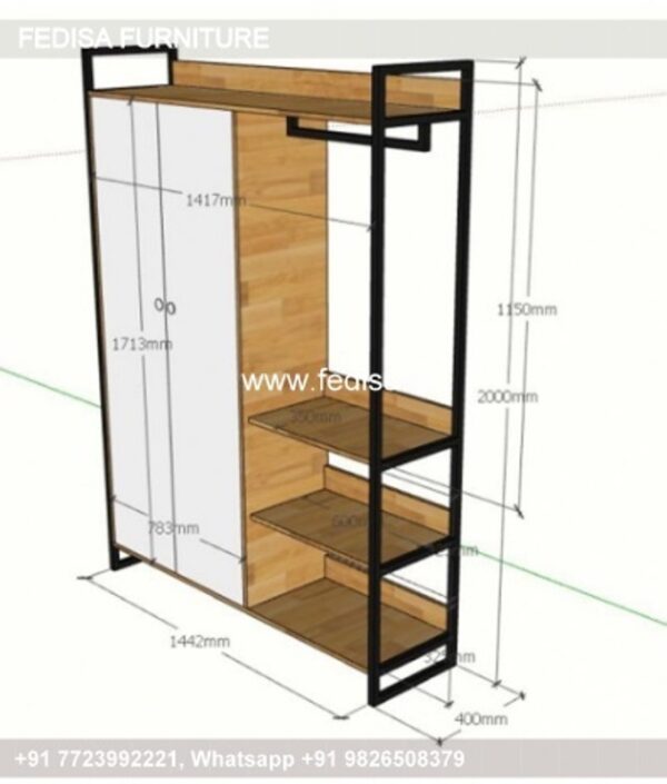 Wooden Wardrobe Design wooden Almirah Design Model No - 0420