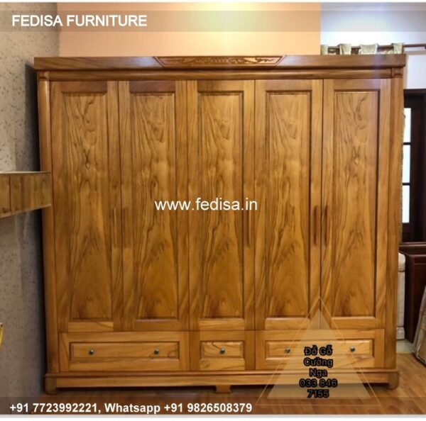 Wooden Wardrobe Design wooden Almirah Design Model No - 0434