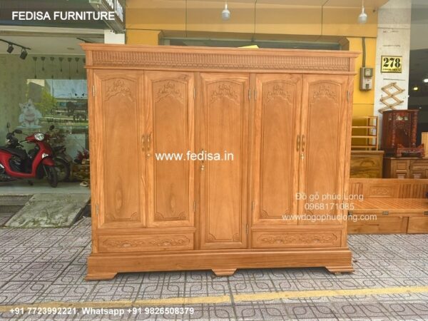 Wooden Wardrobe Design wooden Almirah Design Model No - 0451