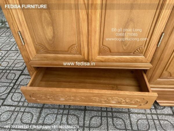 Wooden Wardrobe Design wooden Almirah Design Model No - 0462