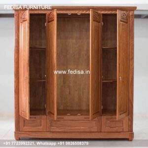 Wooden Wardrobe Design wooden Almirah Design Model No - 0494