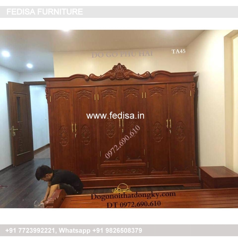Wooden Wardrobe Design wooden Almirah Design Model No - 0731