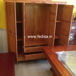 Wooden Wardrobe Design wooden Almirah Design Model No - 0758
