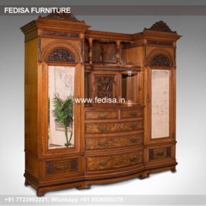 Wooden Wardrobe Design wooden Almirah Design Model No - 1164