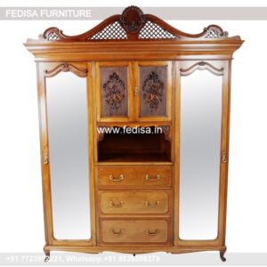 Wooden Wardrobe Design wooden Almirah Design Model No - 1249