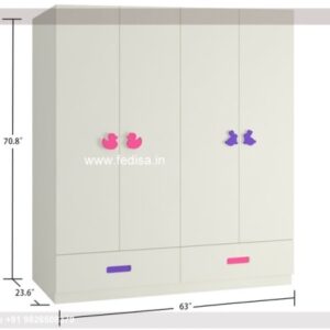Wooden Wardrobe Design wooden Almirah Design Model No - 1284