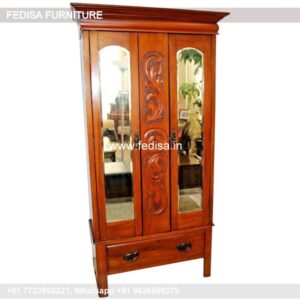 Wooden Wardrobe Design wooden Almirah Design Model No - 1342