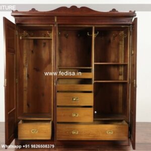 Wooden Wardrobe Design wooden Almirah Design Model No - 1409