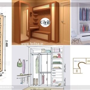 Wooden Wardrobe Design wooden Almirah Design Model No - 1578