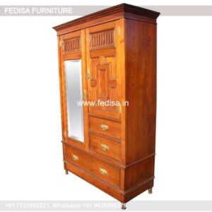 Wooden Wardrobe Design wooden Almirah Design Model No - 1674
