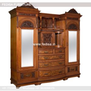 Wooden Wardrobe Design wooden Almirah Design Model No - 1706
